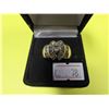 Image 1 : LADIES 14K WHITE & YELLOW GOLD 19 DIAMOND RING (6.9GMS GOLD/0.54CTS DIAMONDS)