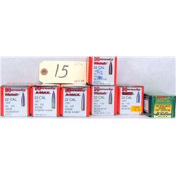 558 PCS. 22 CAL .224 PROJECTILES