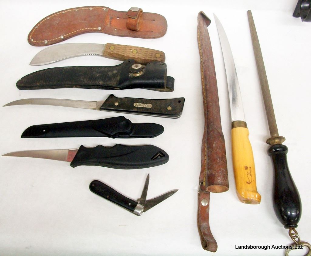 KNIVES AND SHARPENERS