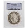 Image 1 : 1879-S $1 Morgan Silver Dollar Coin PCGS MS64