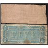 Image 2 : Lot of 1862 $1 & 1864 $5 Confederate States of America Notes