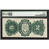 Image 2 : 1891 $2 Windom Silver Certificate Note Fr.246 PMG Choice About Uncirculated 58