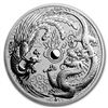 Image 2 : 2017-P Australia $1 Dragon & Phoenix Silver Coin