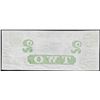 Image 2 : 1800's $2 Bank of New England Obsolete Bank Note