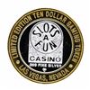 Image 2 : .999 Silver Slots - A - Fun Las Vegas, Nevada $10 Casino Gaming Token Limited Ed