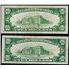 Image 2 : Lot of (2) 1934 $10 Silver Certificate Notes