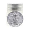 Image 1 : Roll of (20) 2008 $1 American Silver Eagle Brilliant Uncirculated Coins