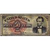 Image 1 : 1863 Fifty Cents Fourth Issue Fractional Currency Note