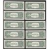 Image 2 : District Set of (12) 2009 $1 Federal Reserve Notes Uncirculated