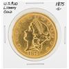 Image 1 : 1875-S $20 Liberty Head Double Eagle Gold Coin