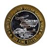 Image 2 : .999 Silver McCarran International Airport $10 Casino Limited Edition Gaming Tok