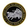 Image 1 : .999 Silver Sam's Town Las Vegas Nevada $10 Casino Limited Edition Gaming Token