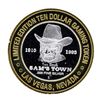 Image 2 : .999 Silver Sam's Town Las Vegas Nevada $10 Casino Limited Edition Gaming Token