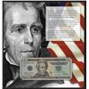 Image 1 : 2004 $20 Federal Reserve Note Uncirculated LOW SERIAL Number