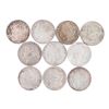 Image 1 : Lot of (10) 1921 $1 Morgan Silver Dollar Coins