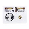 Image 1 : 2016-W American Silver & Gold Eagle 30th Anniversary Proof Bimetallic Set PCGS P