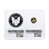 Image 2 : 2016-W American Silver & Gold Eagle 30th Anniversary Proof Bimetallic Set PCGS P
