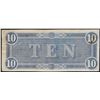 Image 2 : 1864 $10 Confederate States of America Note