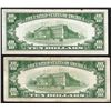 Image 2 : Lot of (2) 1934C $10 Silver Certificate Notes