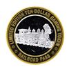 Image 1 : .999 Silver Railroad Pass Casino Henderson, Nevada $10 Limited Edition Gaming To