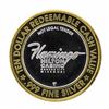 Image 2 : .999 Silver Flamingo Hilton $10 Casino Limited Edition Gaming Token