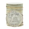 Image 2 : Roll of (20) 1959-D Brilliant Uncirculated Franklin Half Dollar Coins