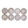 Image 1 : Lot of (8) Pre 1921 $1 Morgan Silver Dollar Coins