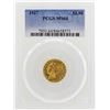 Image 1 : 1927 $2 1/2 Indian Head Quarter Eagle Gold Coin PCGS MS64