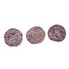 Image 2 : Lot of (3) 1540-1590 KB Hungary Ferdinand I - Madonna & Child Silver Denar Coins