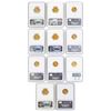 Image 2 : Lot of (11) $2 1/2 Indian Head Quarter Eagle Gold Coins NGC MS61