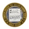 Image 1 : .999 Fine Silver Gold Coast Las Vegas $10 Casino Limited Edition Gaming Token
