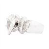 Image 2 : 14KT White Gold Ladies 3.07ctw Diamond Ring