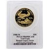 Image 1 : 1988-W $50 American Gold Eagle Proof Coin PCGS PR69DCAM