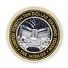 Image 1 : .999 Silver The Mirage Las Vegas, Nevada $10 Casino Gaming Token Limited Edition