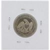 Image 2 : 1857 Seated Liberty Silver Quarter Coin
