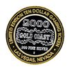 Image 1 : .999 Fine Silver Gold Coast Las Vegas $10 Casino Limited Edition Gaming Token