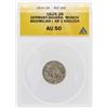 Image 1 : 1625 Germany-Bava 2 Kreuzer Munich Maximilian I Silver Coin ANACS AU50