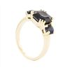 Image 3 : 14KT Yellow Gold Ladies 5.50ctw Blue Sapphire Ring