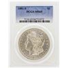 Image 1 : 1881-S $1 Morgan Silver Dollar Coin PCGS MS65