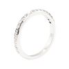Image 4 : 14KT White Gold 0.30ctw Diamond Ring