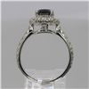 Image 4 : 14KT White Gold 2.76ctw Cushion Cut Fancy Brown Diamond Ring