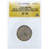 Image 1 : 1722 Nepal Patan Kings Mohar Coin ANACS VF35