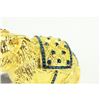 Image 4 : Gold Plexiglases Gold Color Elephant Figure