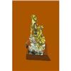 Image 2 : Gold Plexiglases Rams Mascot Sculpture