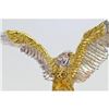 Image 6 : Gold Plexiglases Art Deco Silver Collectible Statue