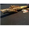 Image 2 : ANTIQUE BONE CARVED DRAGON DESIGN BLOW DART SHOOTER, 23.5'' LONG