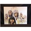 Image 1 : YGARTUA, ORIGINAL OIL ON CANVAS NATIVE PAINTING, DATED 1995, SIGNED BY ARTIST ON LOWER RIGHT,