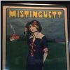 Image 2 : "MISTINGUETT", LARGE FRAMED VINTAGE FRENCH POSTER BY LACAZA, C. 1910, 82'' X 47 1/2'' INC. FRAME