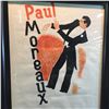 Image 2 : FRAMED ORIGINAL INK AND STENCIL ON PAPER "PAUL MOREAUX" PAINTING OF JAZZ MUSICIANS, SIGNED "DAN" ON