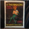 Image 1 : "LE THERMOGENE" LARGE VINTAGE FRENCH POSTER, 41'' X 31''